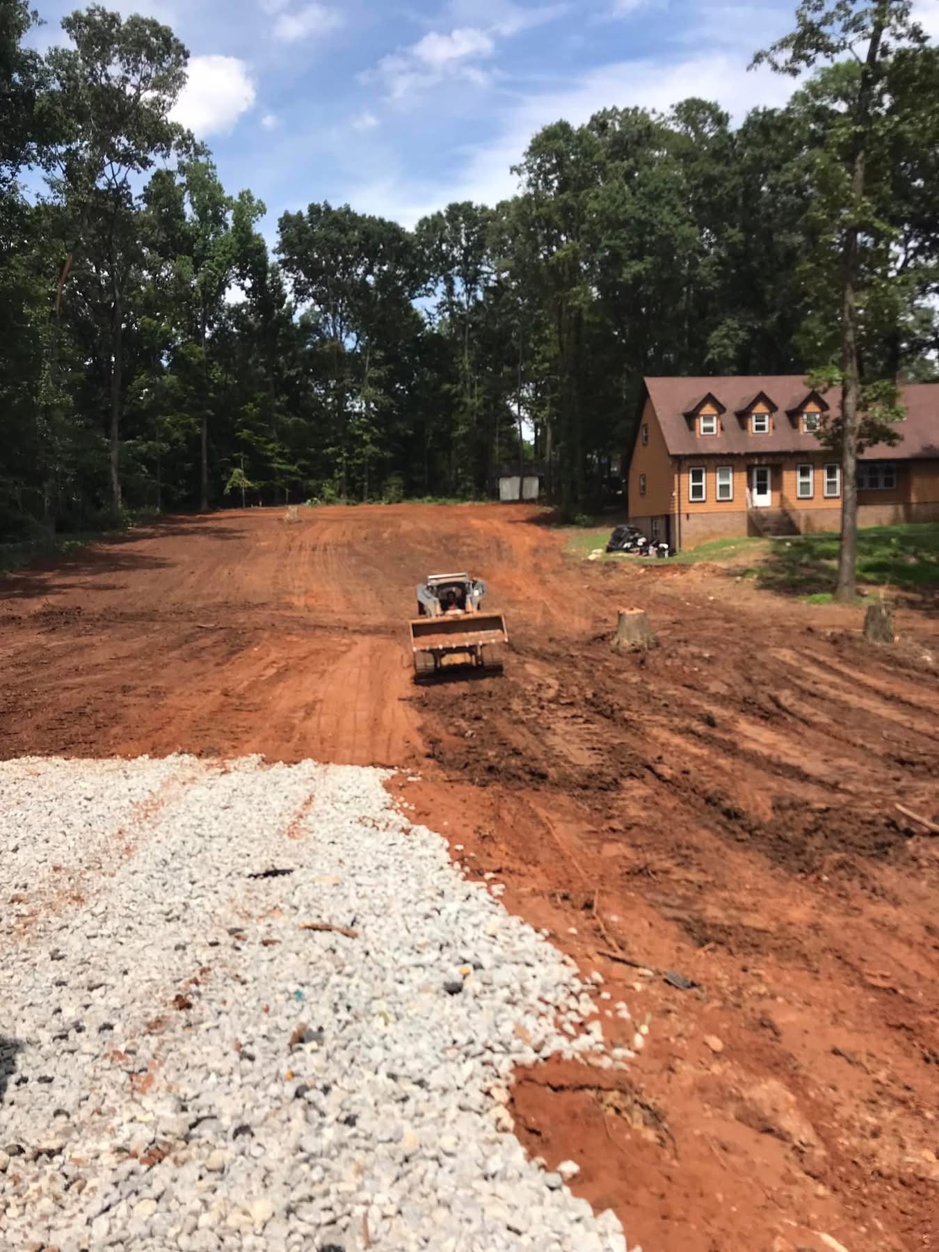 Land clearing and grading