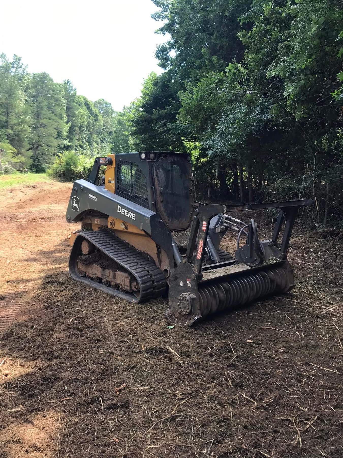 Forestry mulching equipment